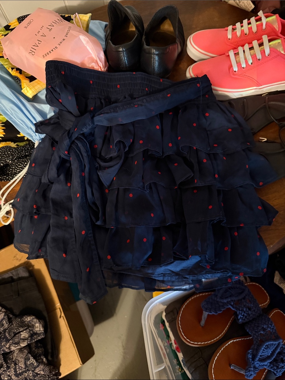 Gilly Hicks tie skirt